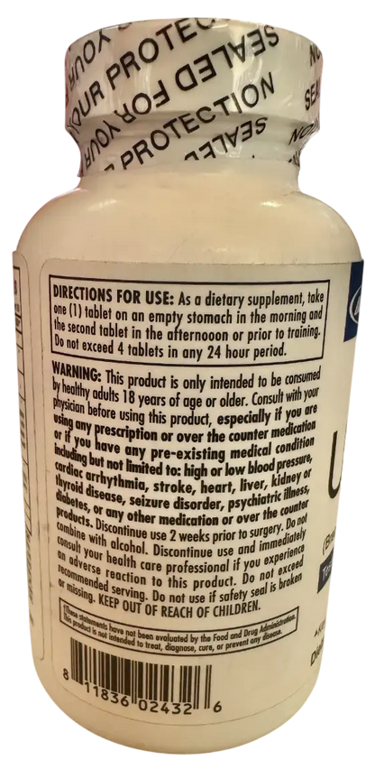 USPlabs Ultimate-T – Optimizador de Testosterona y Control de Cortisol (60 Tabletas)