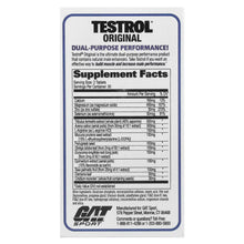 GAT Sport Testrol Original (60 tabs) - Potenciador de Testosterona y Vitalidad