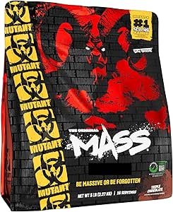 Mutant Mass – Ganador de Masa Extremo: 56g Proteína / 1,100 Calorías (5 lb)