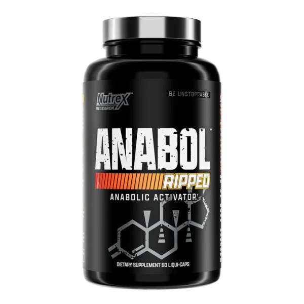 Nutrex Anabol Ripped – Activador Anabólico y Agente de Definición Muscular (60 Cápsulas Líquidas)