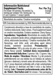 Zoomad Labs One Raw – Monohidrato de Creatina Ultra Pura (300g / 60 Servicios)