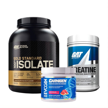 Combo Definición Avanzado: Isolate + Carnigen + Creatina