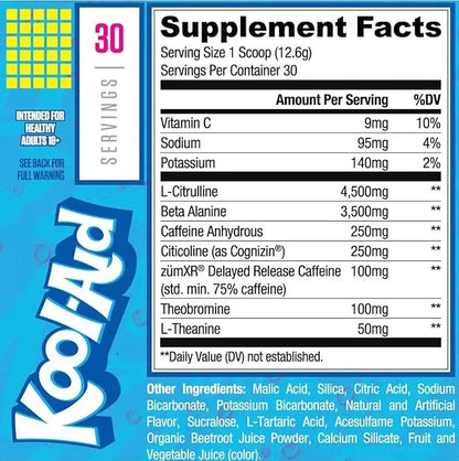 Loaded Pre-Workout – Kool Aid (30 Servicios)