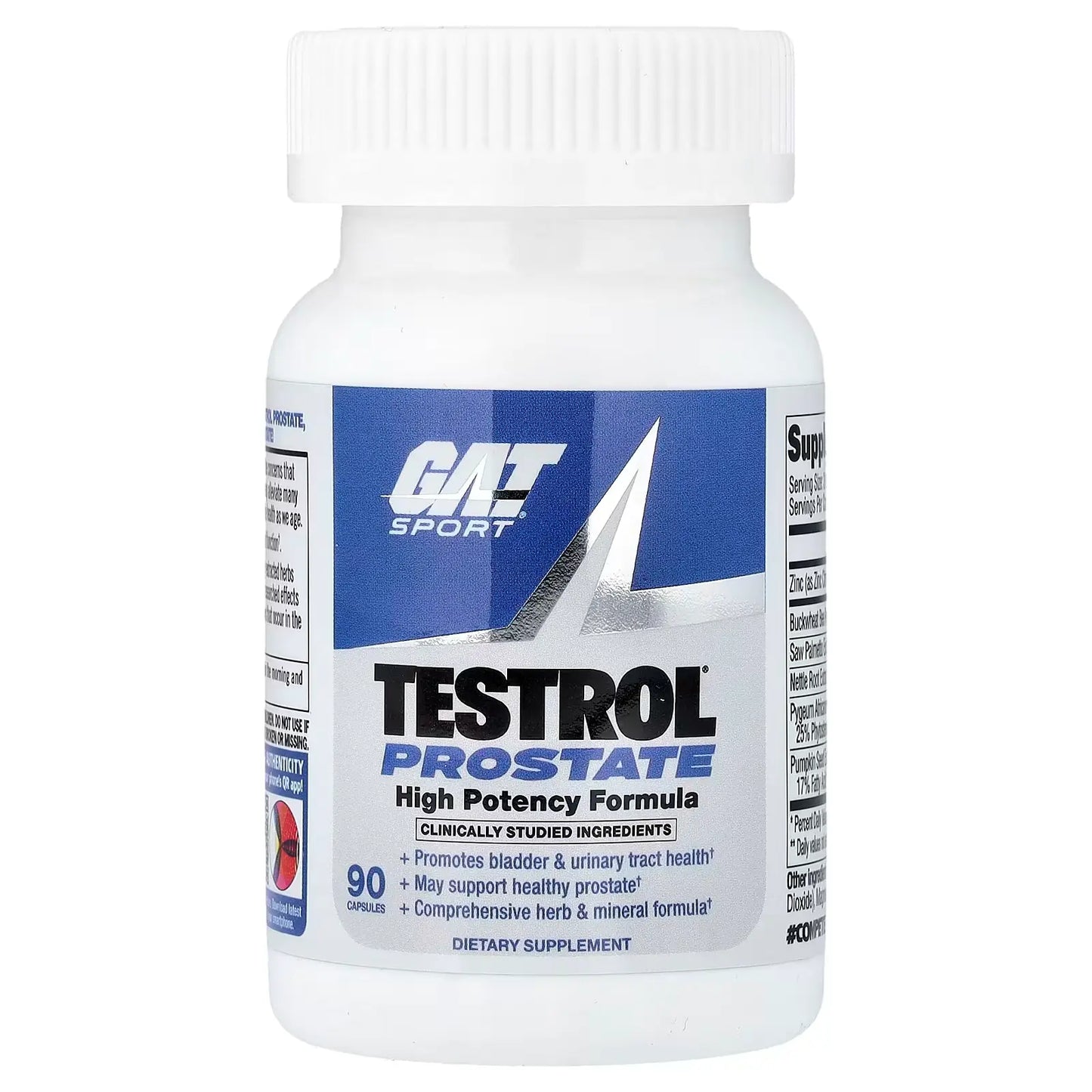 GAT Sport Testrol Prostate – Soporte Avanzado para la Salud de la Próstata (90 Cápsulas)