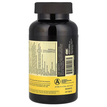 Optimum Nutrition Opti-Men – Multivitamínico de Alto Rendimiento para Hombres (90 Tabletas)