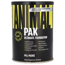 Universal Nutrition Animal Pak – El Multivitamínico y Pack de Rendimiento Definitivo (44 Packs)