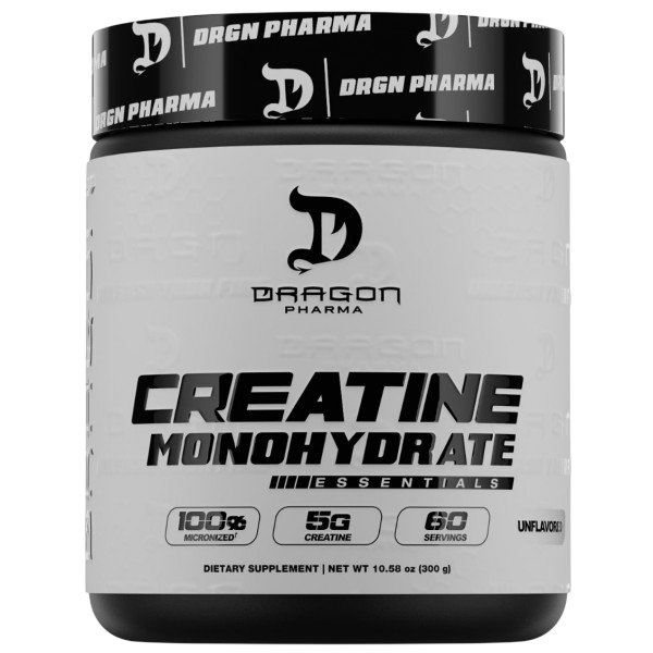 DRAGON PHARMA Creatine Monohydrate (60 Servings, Unflavored)