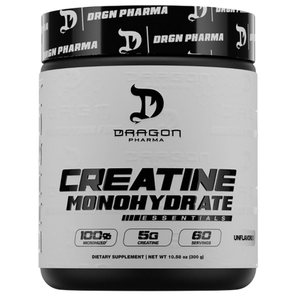 DRAGON PHARMA Creatine Monohydrate (60 Servings, Unflavored)