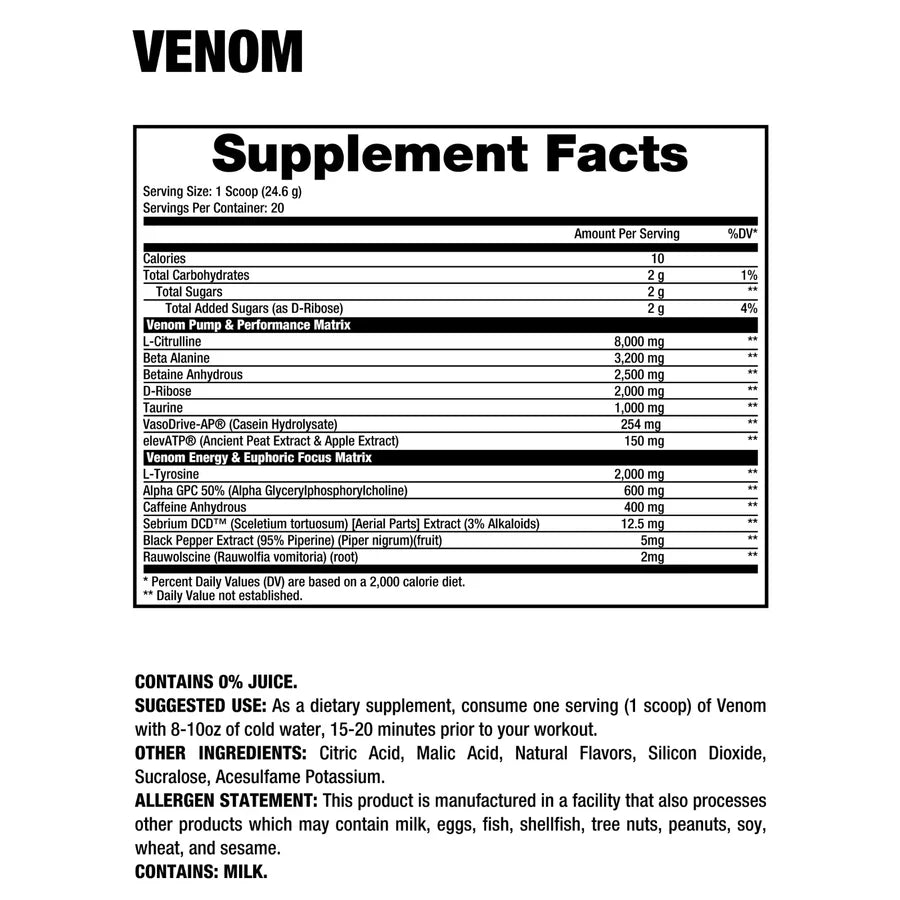 Dragon Pharma Venom Fully-loaded